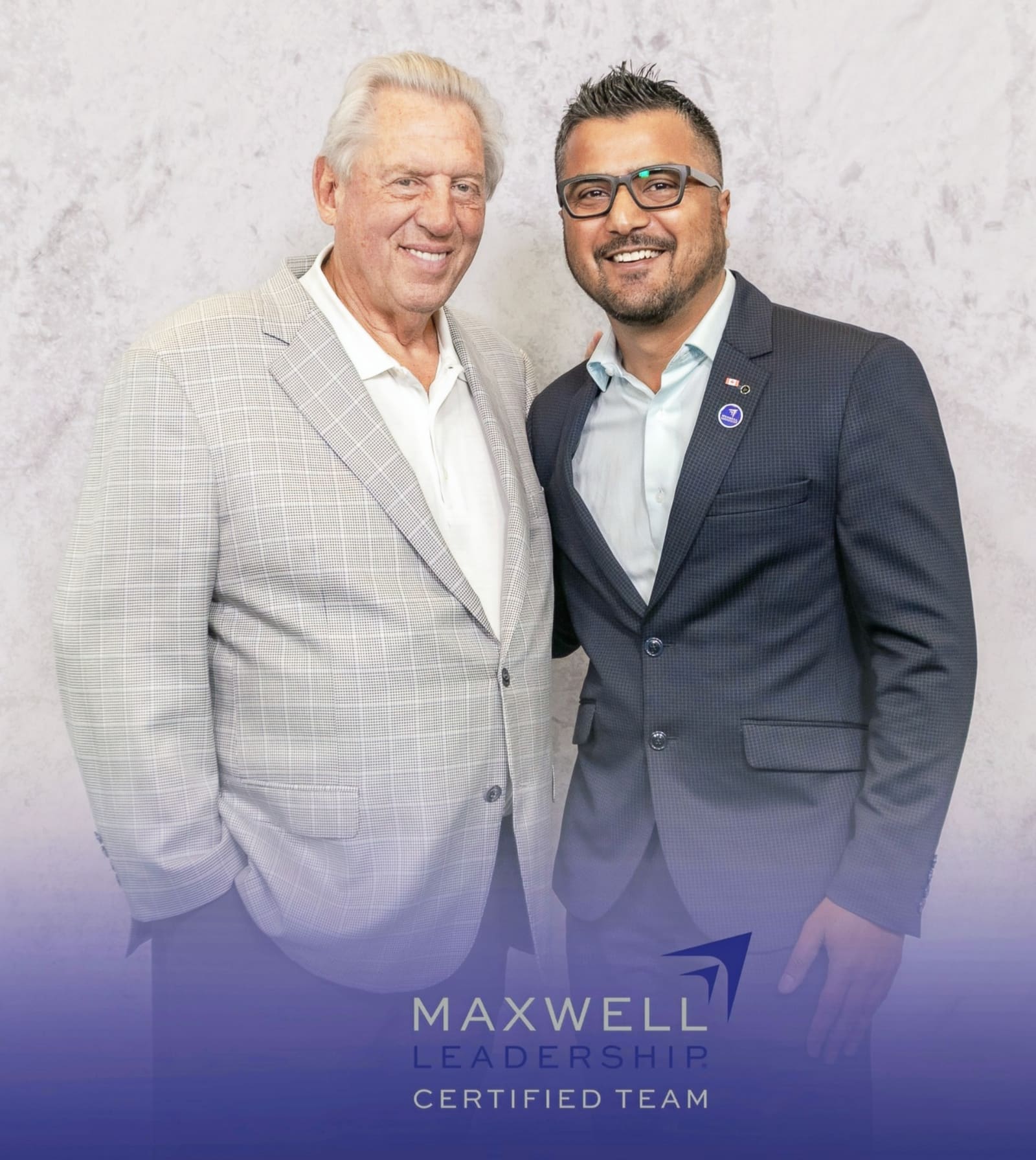 Varun Sharma with John C. Maxwell